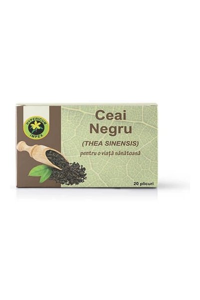 HYPERICUM Ceai Negru Hypericum, supliment alimentar din frunze de ceai negru ...