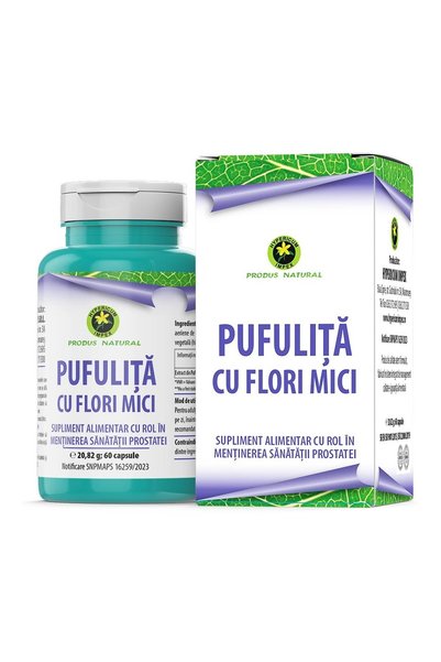 HYPERICUM Pufulita Hypericum, supliment alimentar cu extract de Epilobium par...