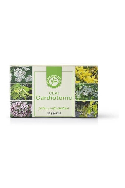 HYPERICUM Ceai Cardiotonic Hypericum, supliment alimentar din 10 plante (padu...
