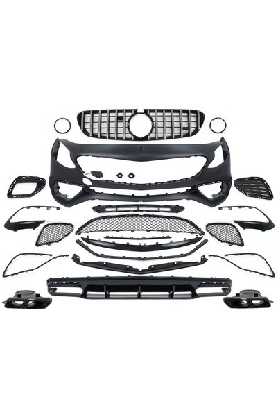 tuningset Kit caroserie compatibil cu Mercedes S-Class Coupe C217 Sport Line ...
