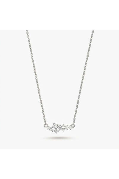 Indira Jewelry Ασημένιο κολιέ αστερισμού