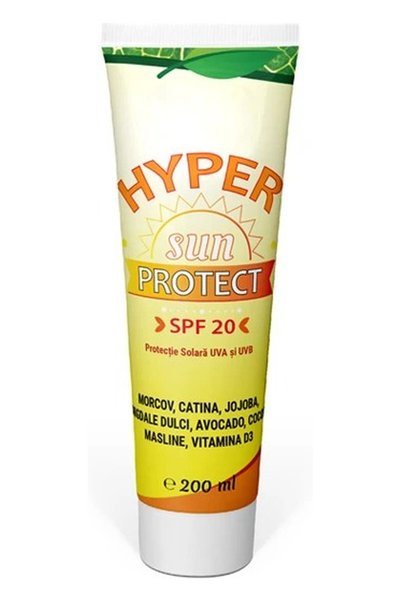 HYPERICUM Crema Hyper Sun Protect SPF 20 Hypericum, cu uleiuri de avocado, jo...