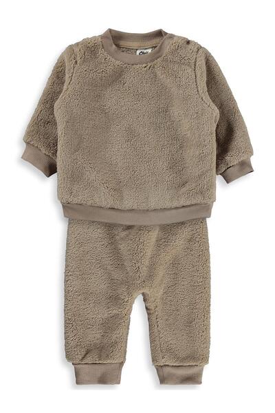 Civil Baby Camoisole with Pockets 6-18 Months Set - Brown