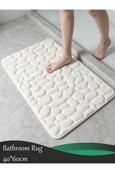 Generic Brand Bath Mat, Bathroom Rug Non-Slip Bath Mat, Absorbent Quick Dry W...