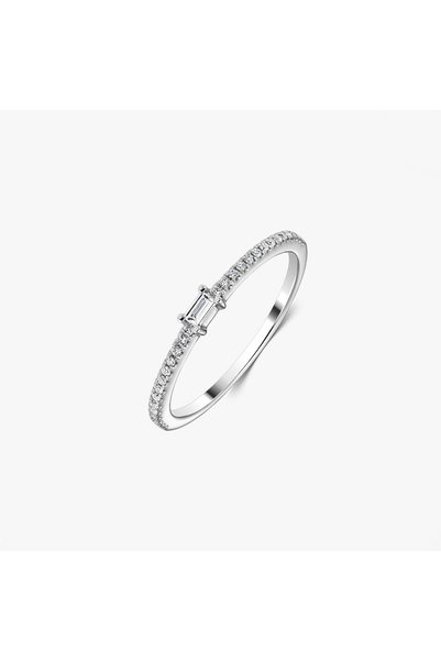 Indira Jewelry Δαχτυλίδι από λευκόχρυσο Celeste – Διαμάντια