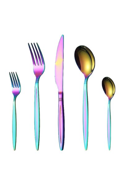 GRÜNBERG Set 30 x Tacamuri din Inox Grunberg, Multicolor