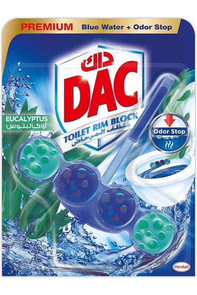 Dacsanat Dac Blue Active EUcalyptus Toilet Rim Block - 50 G