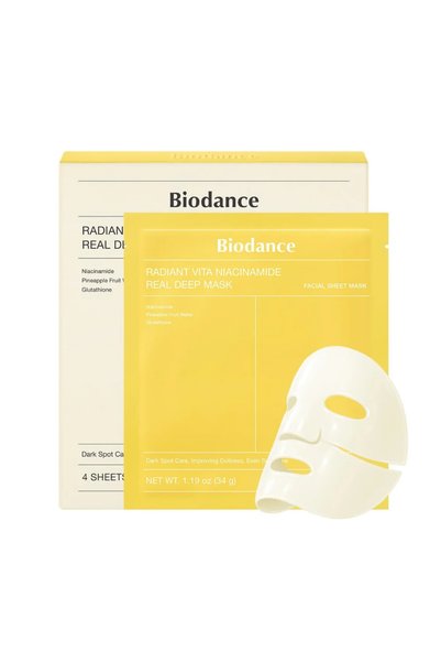 Biodance Vita Niacinamide Real Deep Mask 4S