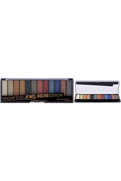 Rimmel باليت ظلال العيون ماجنيف آيز، إصدار جويل روكس (3614227182493)، لامع