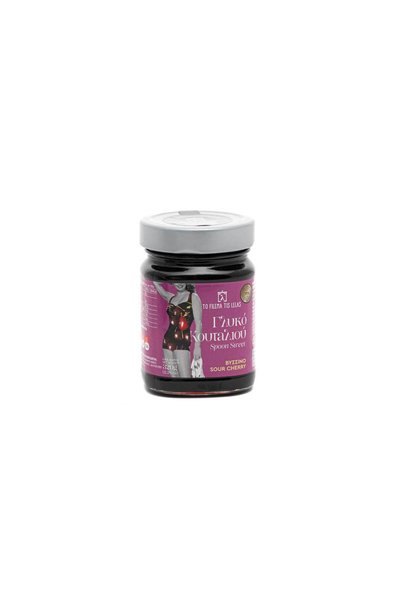 To Filema ths Lelas Γλυκό ξινό κεράσι με κουτάλι " (Sweet sour cherry with sp...