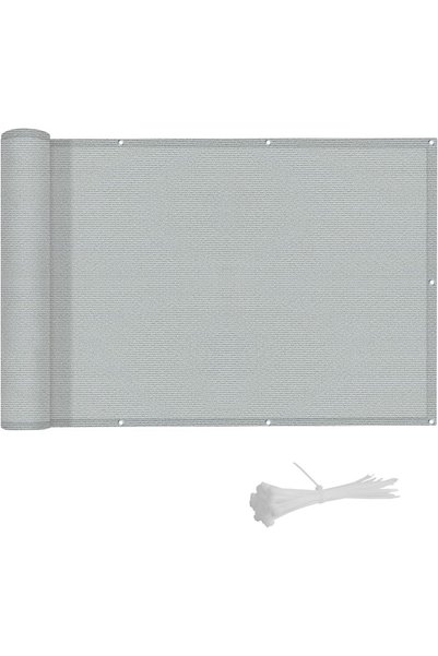 Noonedibs Paravan de intimitate pentru balcon de grădină 90x300 cm, protecție...