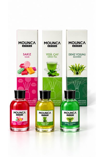 Generic Brand مجموعة معطرات جو من 3 قطع، عطر منزلي ومنعش للهواء، بروائح العود...