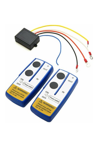 Noonedibs --Kit universal de telecomandă cu troliu wireless de 12V, 15 m, pen...