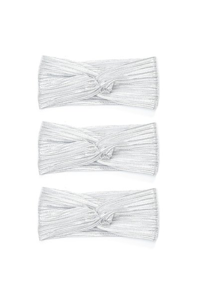 Noonedibs Bandă de păr din 3 piese cu model vintage, bandă de păr pentru feme...