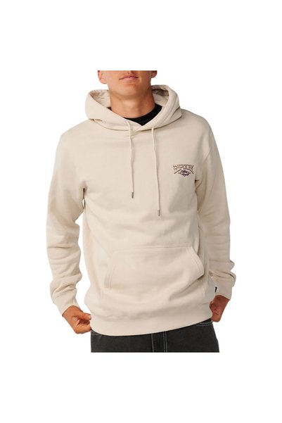 Rip Curl AIR SHRED Φούτερ με κουκούλα βίντατζ λευκό Μ