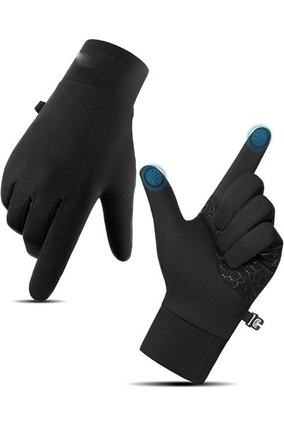 Generic Kids Winter Cycling Gloves, Thermal Fleece Gloves for Boys & Girls, T...