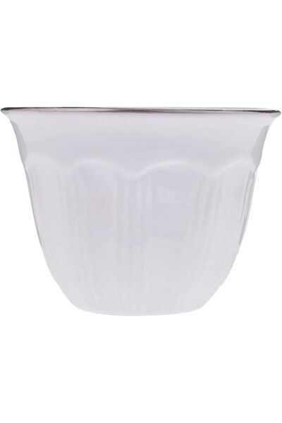Generic Al Cawa Set of Arabic Porcelain Coffee Cups | Traditional Design | Wh...