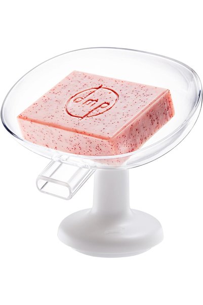 Generic Soap Bar Holder Soap Dish Self Draining with Suction Cup, Bar Soap Ho...