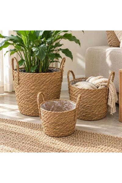 SPR Three-Piece Wicker Baskets