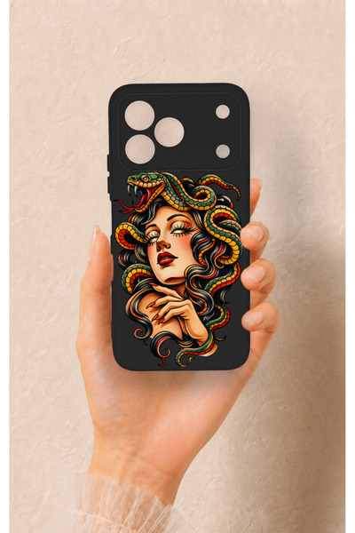 Vip Case Tecno Spark 50 4g Compatible Medusa Patterned Silicone Case
