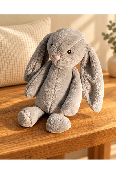 Paganca Rabbit Plush Companion Gray