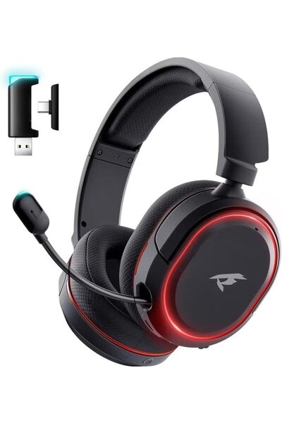 Generic سماعة ألعاب لاسلكية G2، صوت محيطي 7.1، سماعات ألعاب USB بتردد 2.4 جيج...