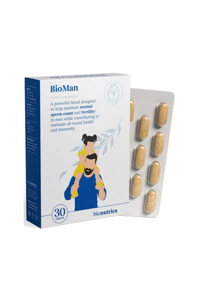 Bionutri Bionutrica Bioman Men's Health & Vitality Tablets 30s