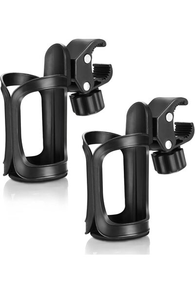 Generic Stroller Cup Holder,Bike Cup Holder, Universal 360 Degrees Rotation C...