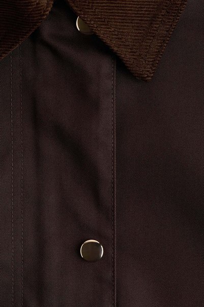 H&M Corduroy-collar jacket