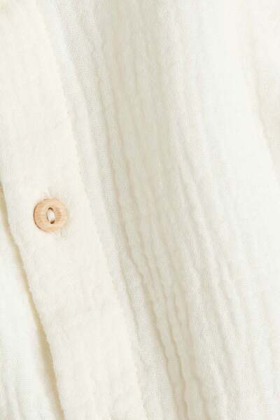 H&M Cotton muslin romper suit