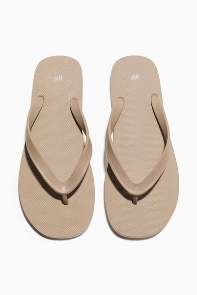 H&M Rubber flip flops
