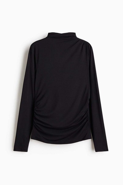 H&M بلوزة مودال مطرزة