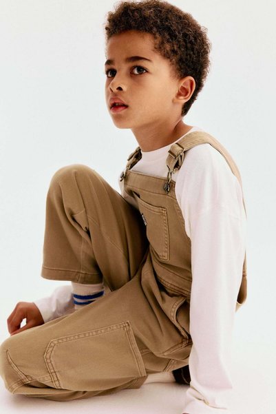 H&M Cotton twill dungarees