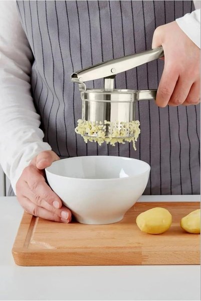 Makkam Home Mashed Potatoes, Vegetable and Fruit Juicer, Manual Vegetable and...