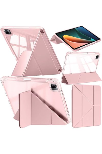 Alfa MEC Samsung Galaxy Tab S10 Fe Plus 13.1 inç Uyumlu Mika Mars Kalem Bölmeli Modlu Kılıf