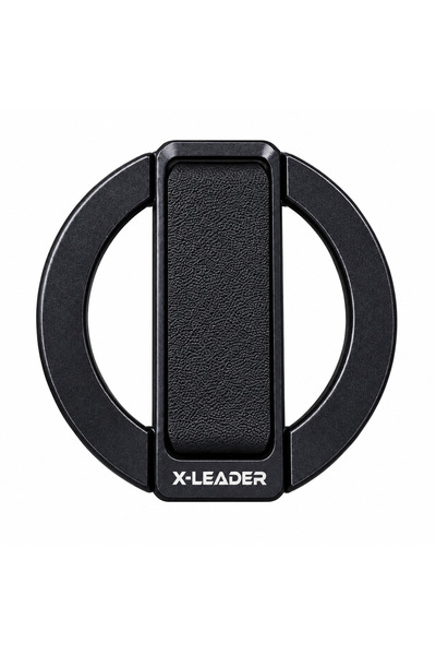 Xleader مسكة جوال مغناطيسية جلد اكس ليدر رينج ستاند 1 بتصميم 2 في 1 مع حامل ق...