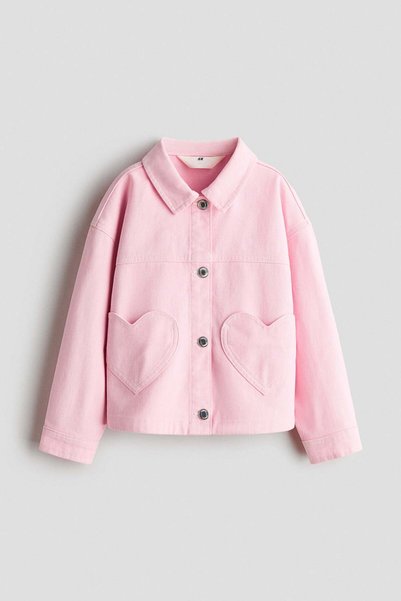 H&M Heart-pocket twill jacket