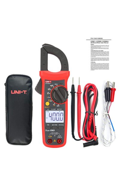 Generic UNI-T UT202+ Portable Multimeter Automatic Range True RMS Clamp Meter...