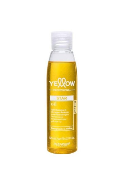 YELLOW Ulei Iluminator pentru Par si Corp - Professional Star Oil, 125 ml