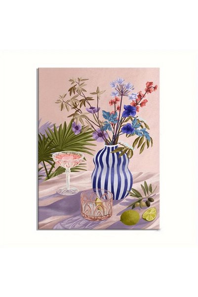 Generic Brand 1pc "Lilac Summer" Theme Canvas Wall Art Print, . Canvas Poster...