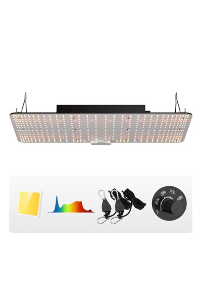 VEVOR Lampă LED pentru cultivare, Putere: 200 W ± 10%, Material principal: al...
