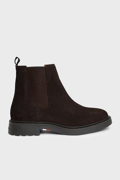 Tommy Hilfiger Logolu Süet Bot Erkek BOT FM0FM05952 GT6