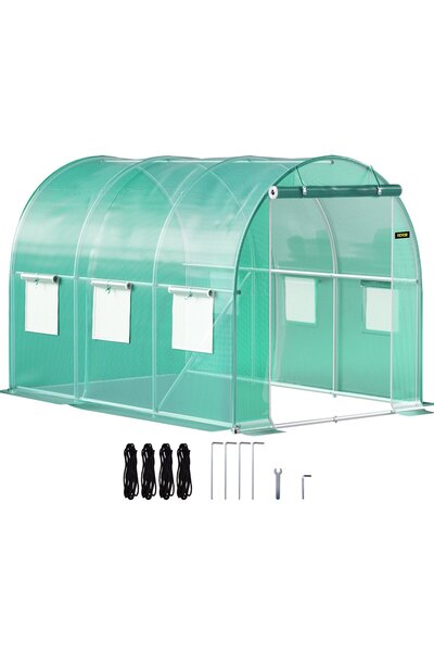 VEVOR Seră portabilă, Dimensiune: 3 x 2 x 2 m, Culoare: verde, Model: VV-TG-1...