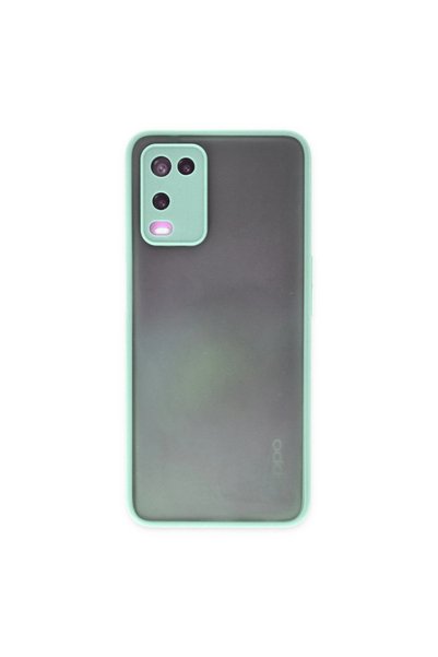 ArkhenX غطاء حماية سيليكون مونتريال لهاتف اوبو A54 4G - تركواز