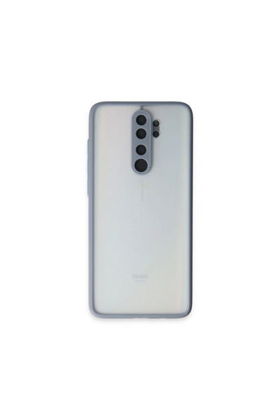 ArkhenX غطاء حماية سيليكون مونتريال لهاتف Xiaomi Redmi Note 8 Pro - رمادي