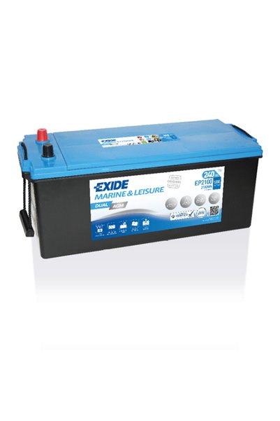 EXIDE ΘΑΛΑΣΣΙΝΟ AGM EP2100 240AH 1200(EN)