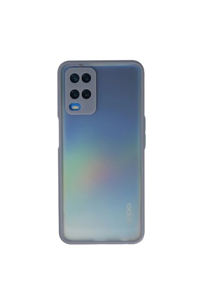 ArkhenX غطاء حماية سيليكون مونتريال لهاتف اوبو A54 4G - رمادي