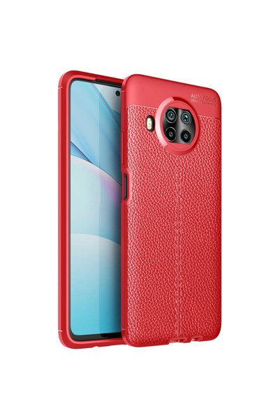 ArkhenX غطاء حماية Xiaomi Mi 10t Lite ذو التركيز التلقائي - أحمر