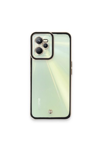 ArkhenX حافظة ليفا لينز سيليكون لـ Realme C35 - أسود