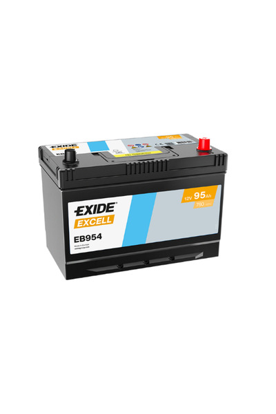 EXIDE ΜΠΑΤΑΡΙΑ EXCELL EB954 95AH Δ